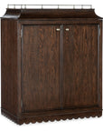 Commerce And Market - Dukes Bar Cabinet - Dark Brown