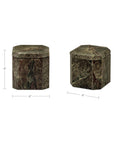 Forli - Marble Box - Rainforest Green