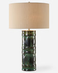 Loch - Green Glaze Table Lamp