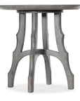 Commerce And Market - Round End Table - Dark Gray