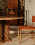Villetta - Dining Chair (Set of 2) - Deep Pink