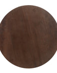 Melange - Claire Accent Table - Dark Brown