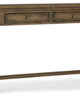 Hill Country - Bluewind Flip-Top Console Table - Dark Brown