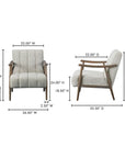 Aster - Accent Chair - Pebbled Beige