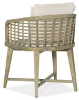 Surfrider - Barrel Back Chair - Beige / Light Brown