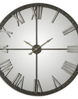 Amelie - Large Wall Clock - Bronze