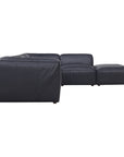 Form - Classic L Modular Sectional Vantage Black Leather