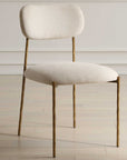 Capture - Dining Chair (Set of 2) - Gold / White