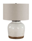 Jarret - Glaze Table Lamp - White