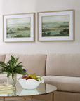 Warm - Valley Framed Prints (Set of 2) - Light Brown