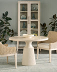 Birchaven - Pedestal Table - Beige