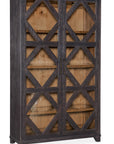 Big Sky - Display Cabinet - Black / Light Brown
