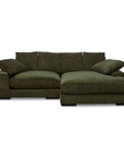 Plunge - Sectional - Dark Green