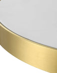 Apex - White Concrete Accent Table