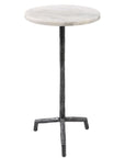 Puritan - White Marble Drink Table