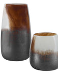 Desert Wind - Glass Vases (Set of 2)