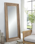 Missoula - Large Natural Wood Mirror