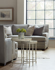 Melange - Accent Nesting Tables - Pearl Silver