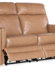 MS - Twain Zero Gravity Power Loveseat With Power Headrest And Lumbar - Light Brown