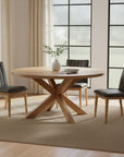 Demi - Leather Dining Chair (Set of 2) - Brown