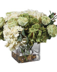 Cecily - Hydrangea Bouquet - Green
