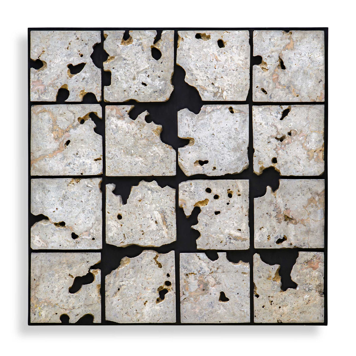 Uvalda - Stone Wall Decor - Black