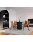 Tower - Dining Table - Black