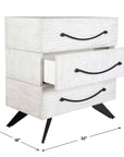 Vivi - 3 Drawer Chest - White