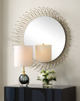 Aga - Round Gold Mirror