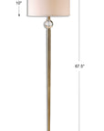 Mesita - Floor Lamp - Brass