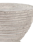 Corey - Outdoor Accent Table - Light Gray