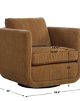 Abound - Swivel Chair - Ginger