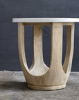 Tatli - Stone Top Side Table