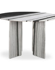 Celia - Round Dining Table - Gray