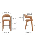 Martens - Bar Stool - Brown