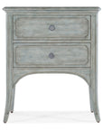 Charleston - Two-Drawer Accent Table - Light Blue