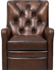 CC - Senda Swivel Chair - Dark Brown