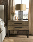 Dwell - Metal Base Nightstand