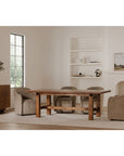 Drava - Rolling Dining Chair - Beige