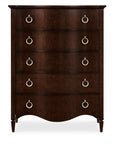 Bella Donna - Five-Drawer Chest - Dark Brown