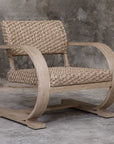 Rehema - Outdoor Wicker Lounge Chair - Gray