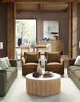 Commerce And Market - Willow Coffee Table - Light Wood