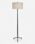 Ivor - Cast Iron Floor Lamp - Dark Gray