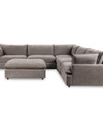 Caplan - 6 Piece Modular Sectional With Ottoman