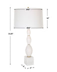 Regalia - White Marble Table Lamp