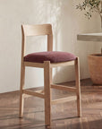 Oli - Counter Stool - Berry / Purple