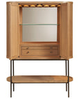 Modern - Linnea Bar Cabinet - Light Brown