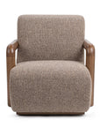 Welson - Swivel Accent Chair - Warm Mocha