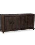 Brookside - 4 Door Cabinet - Cocoa Brown