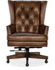 EC - Finley Executive Chair - Dark Brown